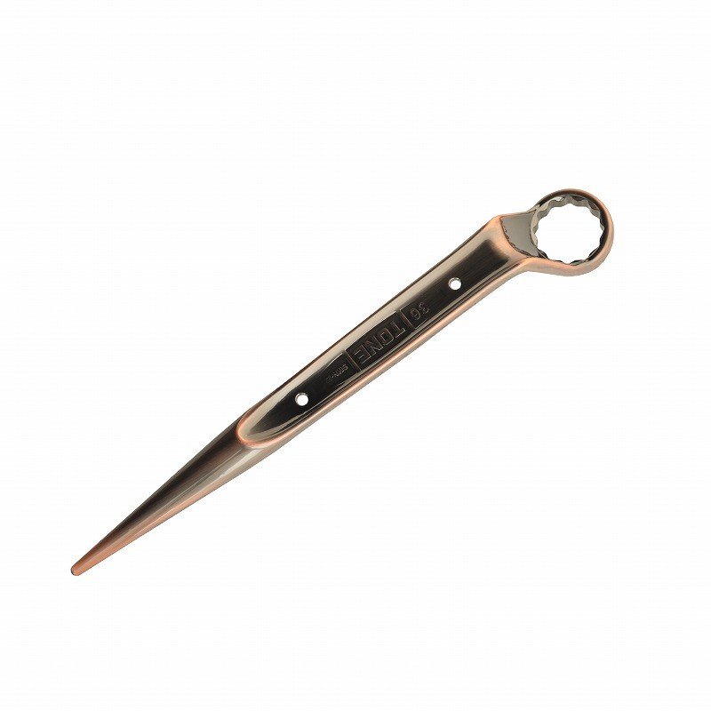 金井産業　ＴＯＮＥ シノ付めがねレンチ 銅総磨き SMN-22S(36) ショート　<br /><span class="teika">定価：¥14,400</span>