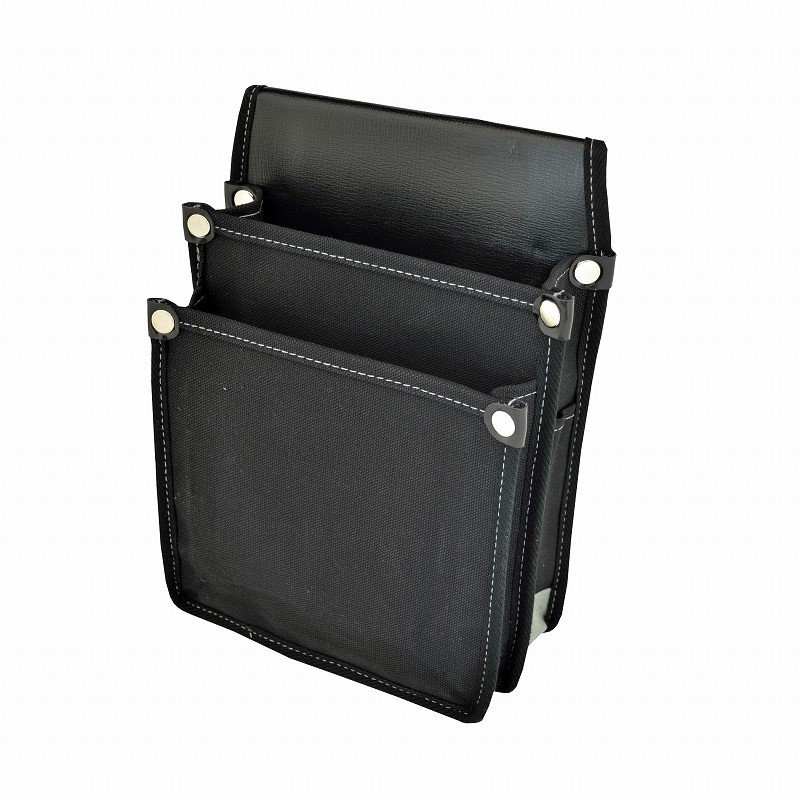 金井産業　マルキン印 内側ポケット無 帆布 YK-08 黒　<br /><span class="jan">4934053152170</span><br /><span class="teika">定価：¥5,100</span>