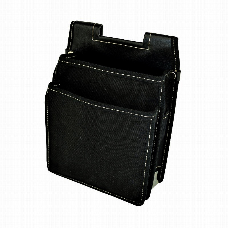 金井産業　マルキン印<br> 内側ポケット付帆布／角丸鋲無<br>YKⅢｰ01 黒<br><span class="jan">4573209902698</span><br><span class="teika">定価：￥5,700</span>