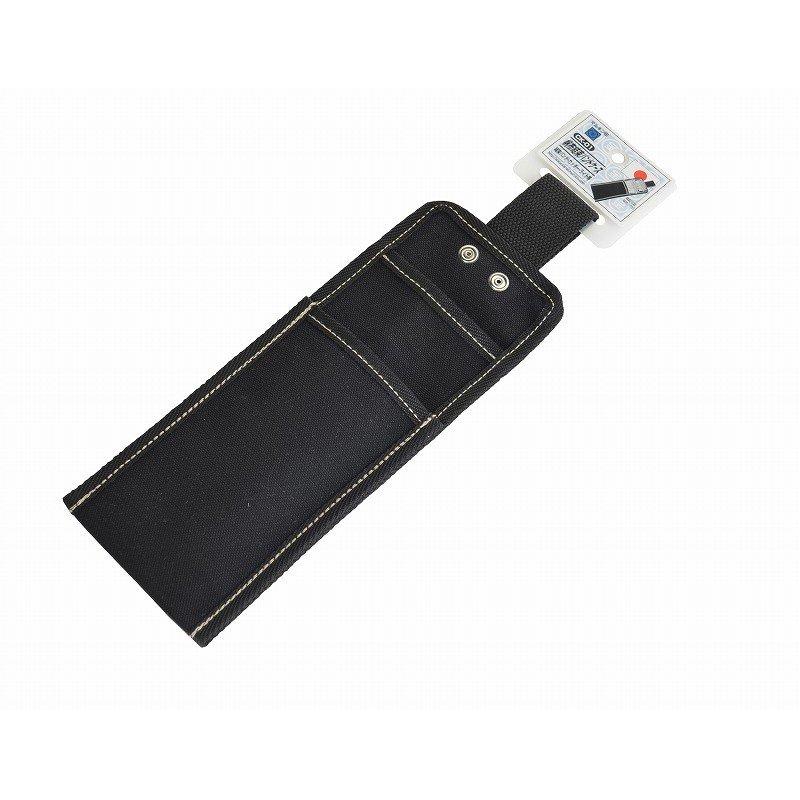金井産業　マルキン印<br> 帆布結束バンドケース<br>CK-01 黒<br><span class="jan">4573209902872</span><br><span class="teika">定価：￥3,200</span>