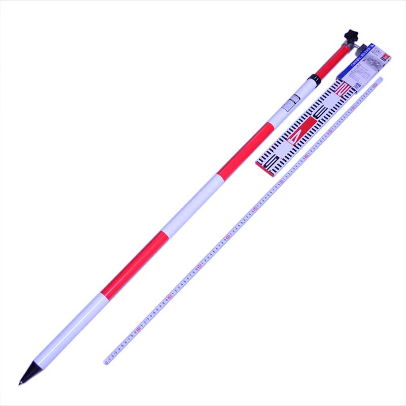 シンワ測定　ポール標尺　アルミ製５０ｃｍ巾６０ｍｍ　#76937