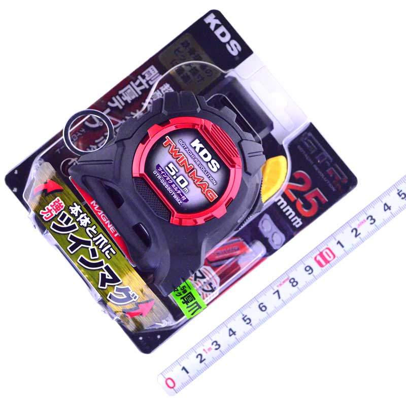 ムラテックＫＤＳ　剛立Ｇ２５巾５ｍツインマグ厚爪ホルダー付　GTR-G2550TWMZ