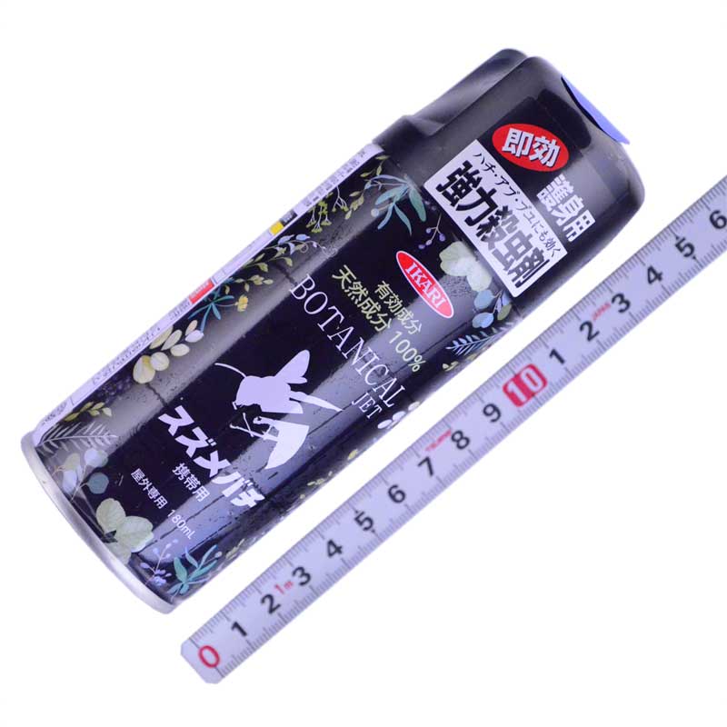 イカリ消毒　ボタニカルジェットスズメバチ携帯用　180ml
