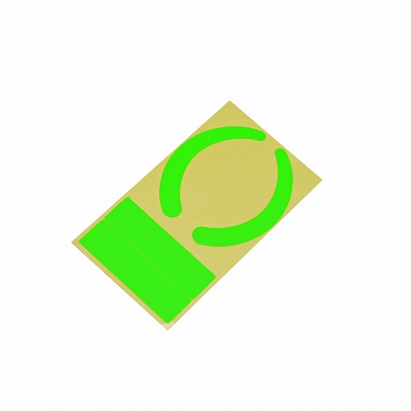 基陽(ＫＨ) フック視認シール　ＳＥＦＵ　蛍光緑