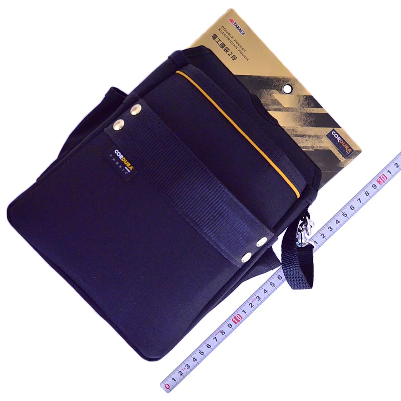 ＴＡＫＡＧＩＸＣＯＲＤＵＲＡ　電工腰袋２段　1020428