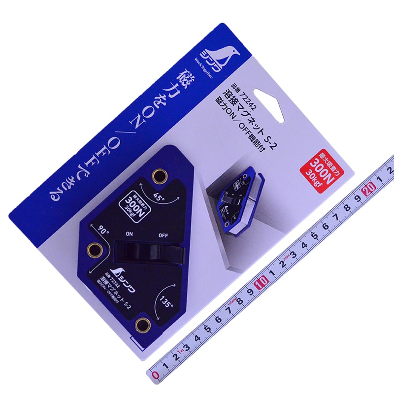 シンワ測定　溶接マグネット Ｓ－２　#72242