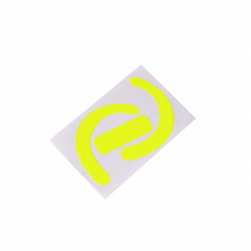 ユニット 安全帯用ステッカー ３３５－２３Ｙ　蛍光黄