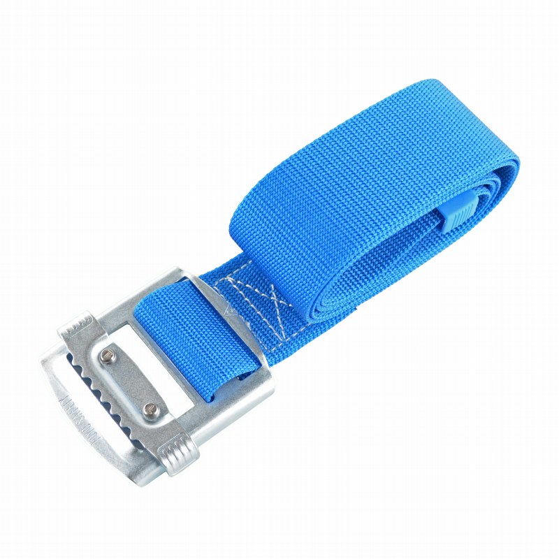 トーヨーセフティ 安全帯用胴ベルト ＣＲメッキ ＮＯ．１０１５ ライトブルー