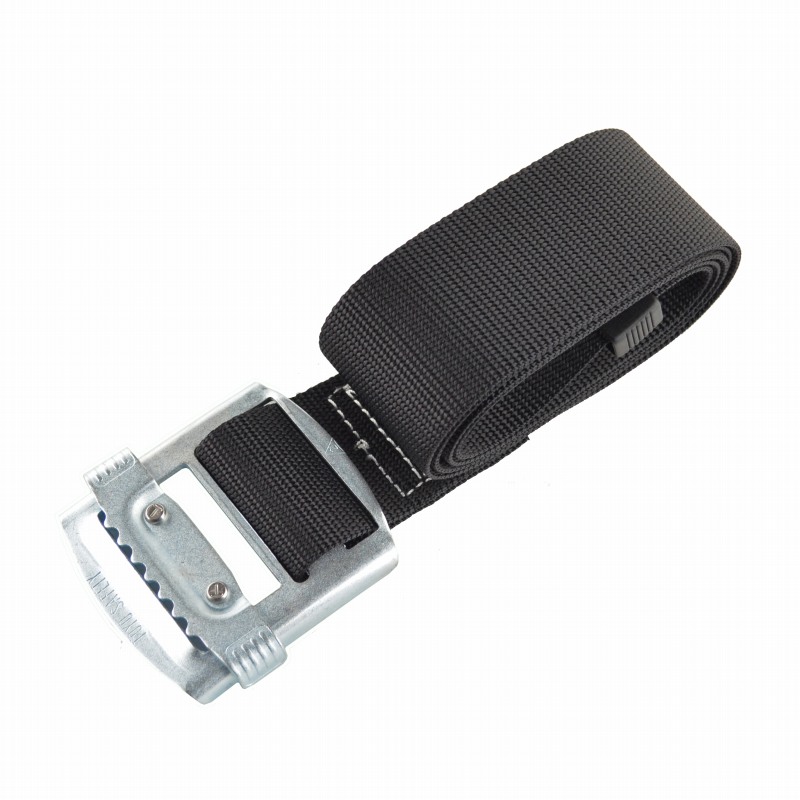 トーヨーセフティ 安全帯用胴ベルト ＣＲメッキ ＮＯ．１０１５ 黒
