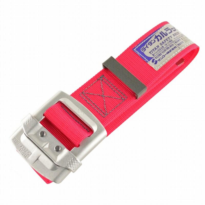 タイタン カルラックＳＮＨ用胴ベルト ＲＲ ルーラレッド