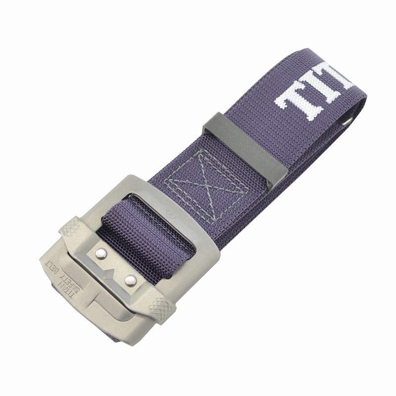 タイタン 匠魂 Ａ５ＳＳ－ＳＮＨ用胴ベルト 特注パープル ＴＩＴＡＮ　ロゴ入【廃番】