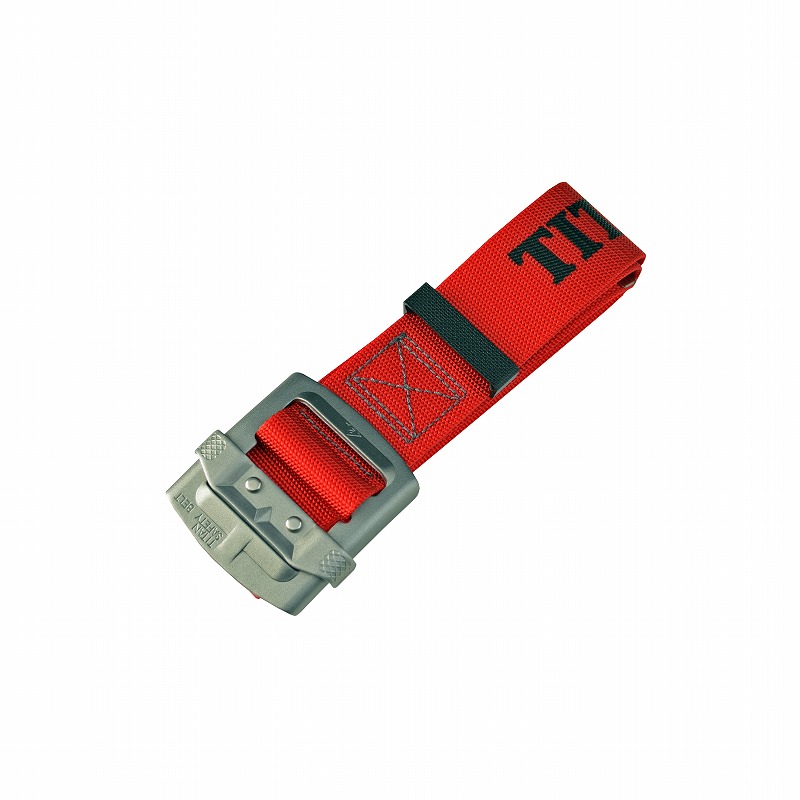タイタン 匠魂 Ａ５ＳＳ－ＳＮＨ胴ベルト ＲＥ　レッド ＴＩＴＡＮ　ロゴ入【廃番】