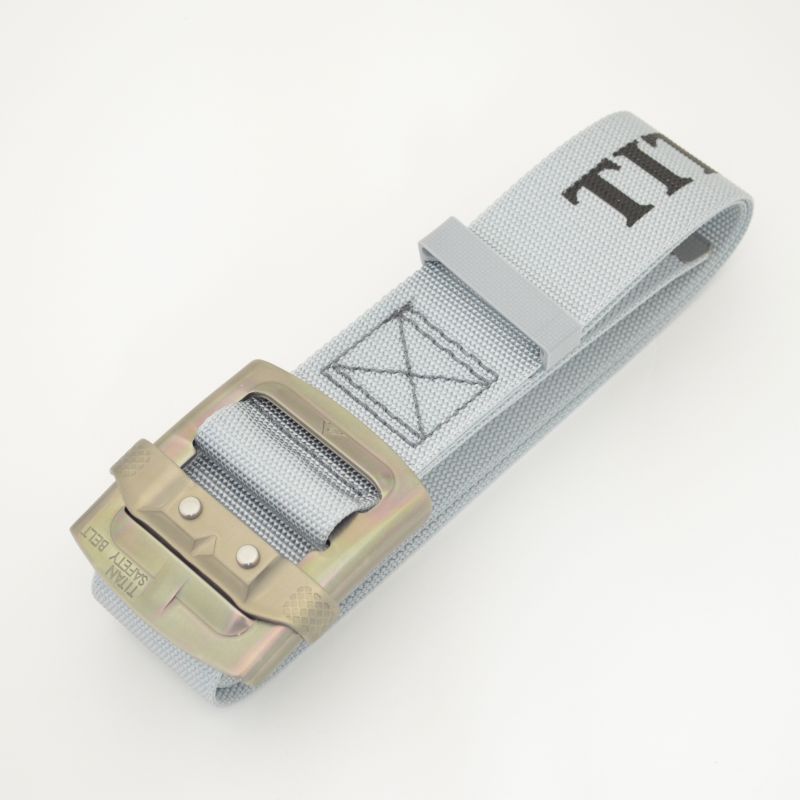 タイタン 匠魂 Ａ５ＤＡ－ＳＮＨ用胴ベルト シルバー ＴＩＴＡＮ　ロゴ入