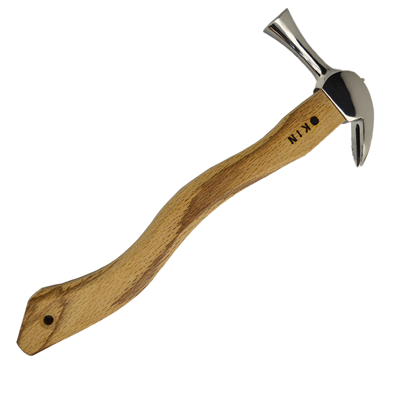 金井産業 マルキン印<br/>仮枠ハンマー　銀 止無 小<br/>角蛇曲 350mm<br /><span class="jan">4573209904371</span><br /><span class="teika">定価：17,480円（税別）</span>