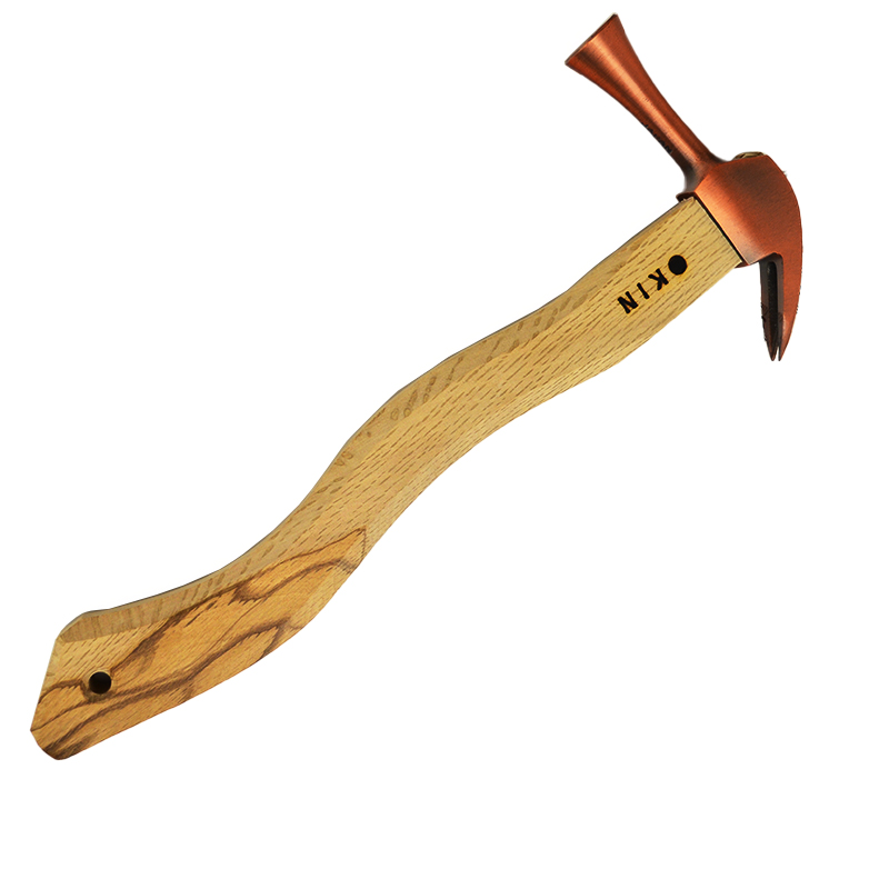 金井産業 マルキン印<br/>仮枠ハンマー　銅 止無 小<br/>角蛇曲　350mm<br /><span class="jan">4573209904326</span><br /><span class="teika">定価：9,980円（税別）</span>