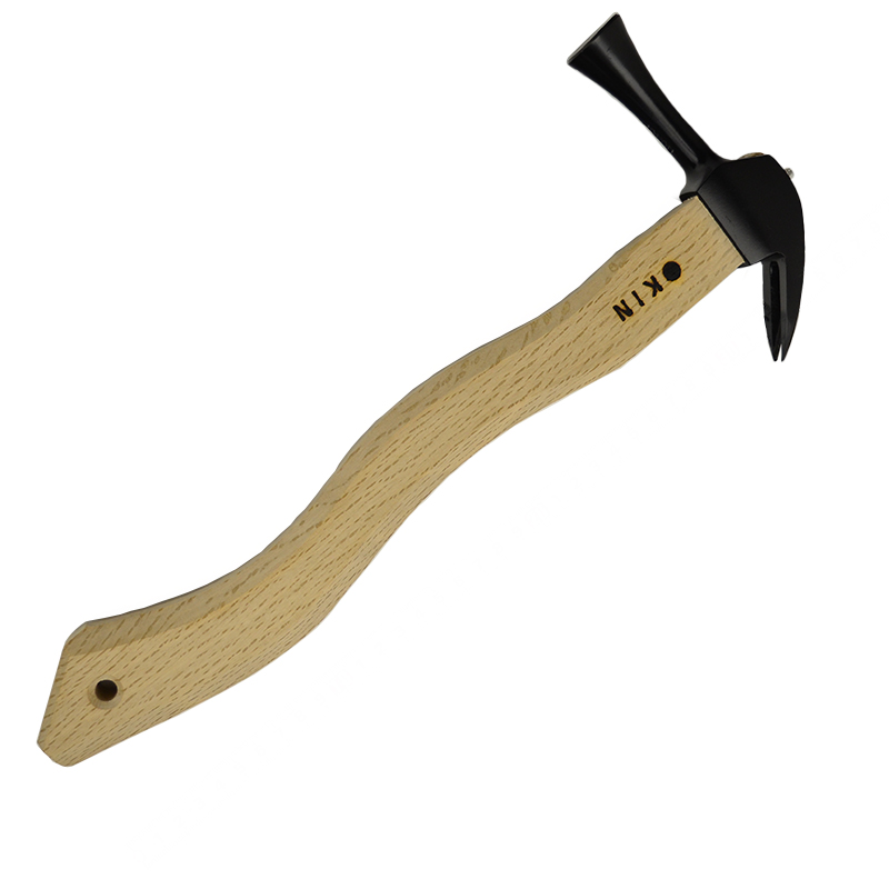 金井産業 マルキン印<br />仮枠ハンマー　黒 止無 小<br />角蛇曲　350mm<br /><span class="jan">4573209904272</span><br /><span class="teika">定価：9,360円（税別）</span>
