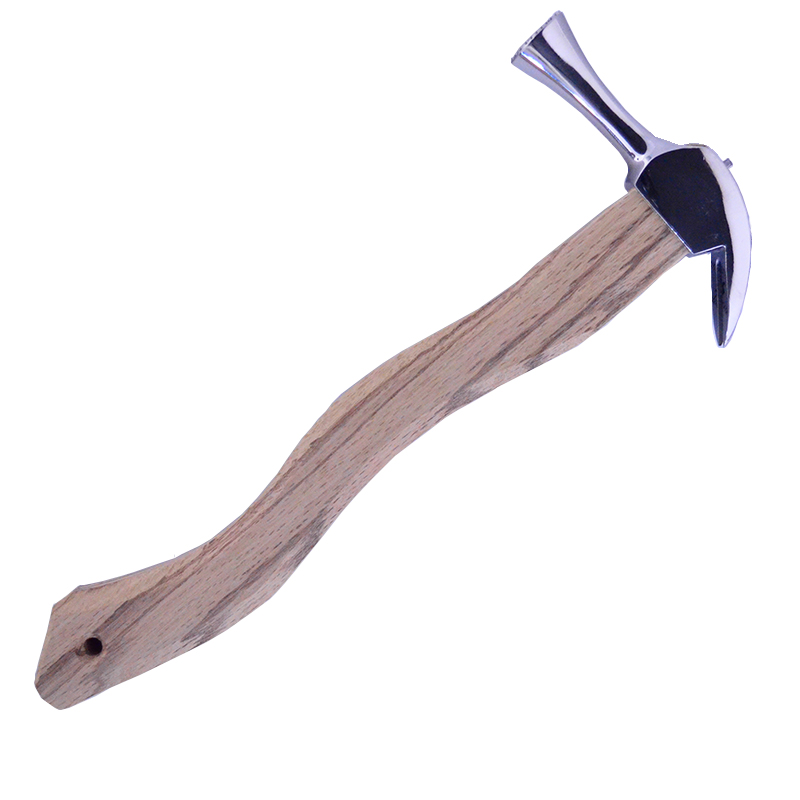 金井産業 マルキン印<br/>仮枠ハンマー　銀 止付 中<br/>角蛇曲 450mm<br /><span class="jan">4573209903787</span><br /><span class="teika">定価：18,400円（税別）</span>