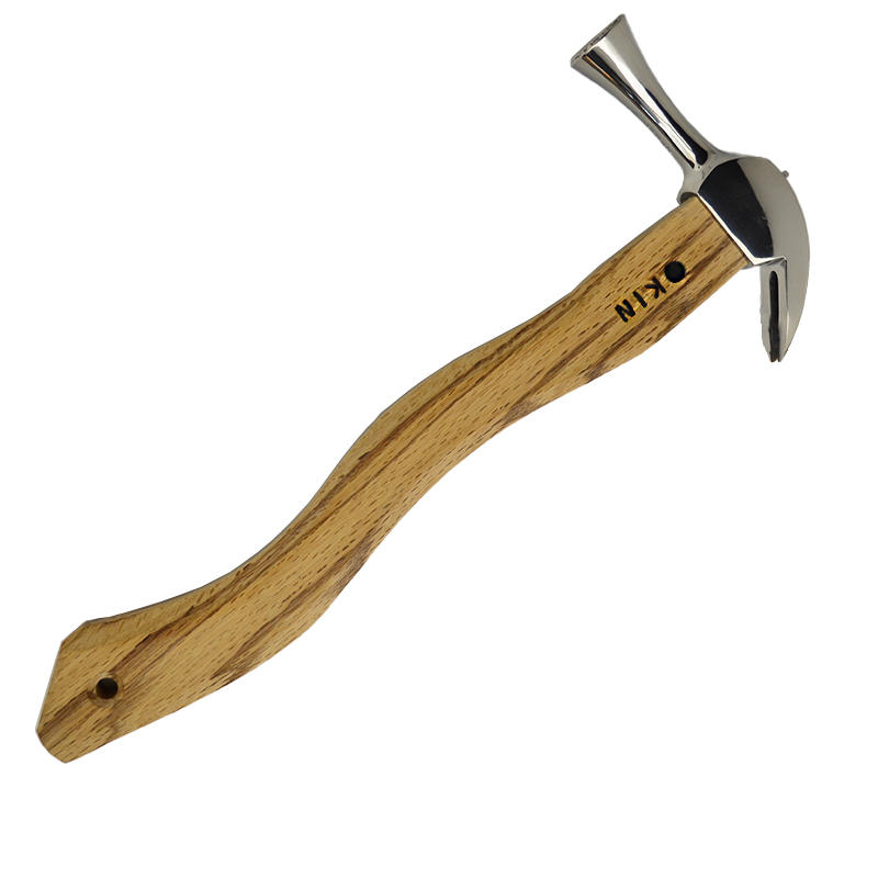 金井産業 マルキン印<br/>仮枠ハンマー　銀 止付 小<br/>角蛇曲 350mm<br /><span class="jan">4573209904173</span><br /><span class="teika">定価：17,480円（税別）</span>