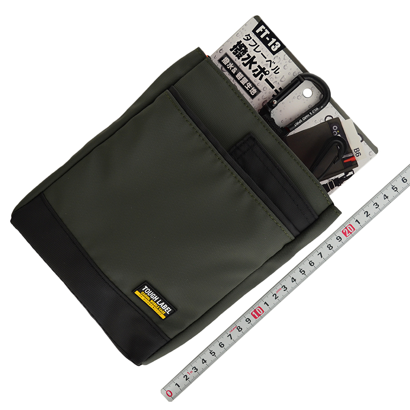 冒険倶楽部<br/>タフレーベル撥水ポーチ<br/>FT-13
