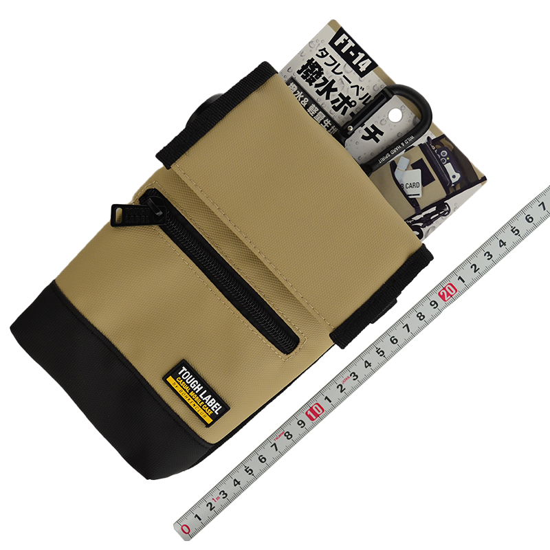冒険倶楽部<br/>タフレーベル撥水ポーチ<br/>FT-14