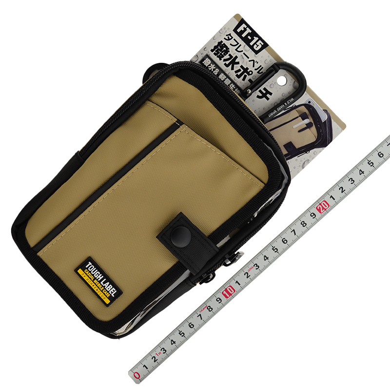 冒険倶楽部<br/>タフレーベル撥水ポーチ<br/>FT-15