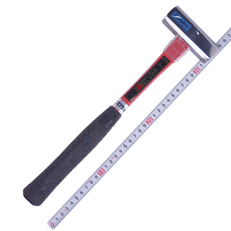 王将（ハヤシ）<br/>グラス柄情熱ハンマー炎　八角<br/>ｽﾃﾝﾚｽ　375G