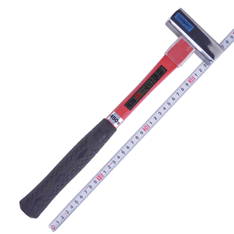 王将（ハヤシ）<br/>グラス柄情熱ハンマー炎　八角<br/>ｽﾃﾝﾚｽ　450G