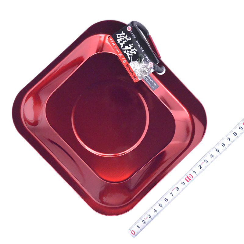 新潟精機（ＳＫ）<br/>マグ皿　磁短　　弐　彩<br/>MGT2-170（R)ﾚｯﾄﾞ