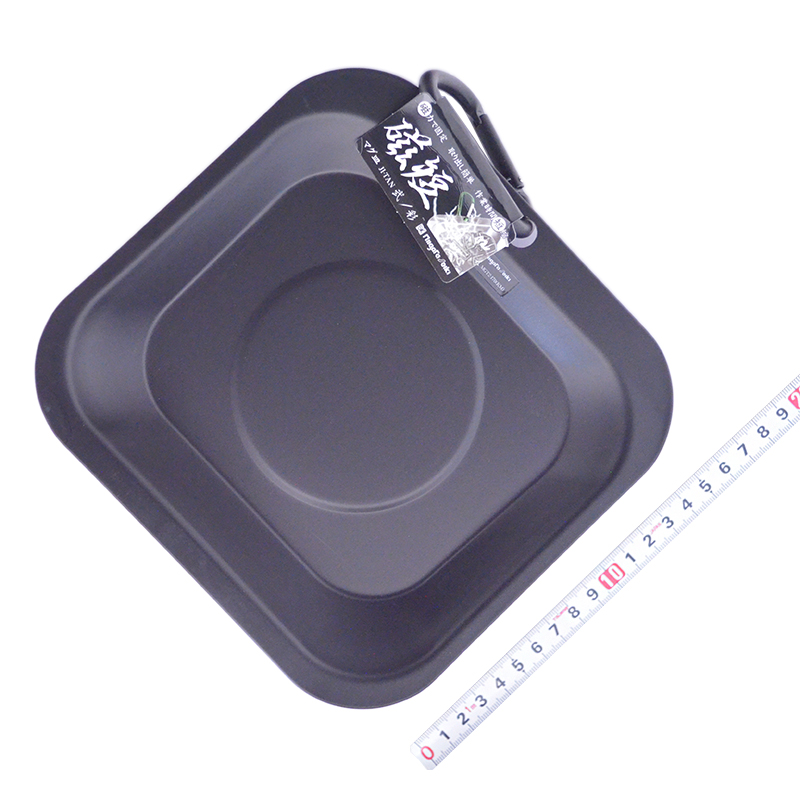 新潟精機（ＳＫ）<br/>マグ皿　磁短　　弐　彩<br/>MGT2-170（KM)ﾌﾞﾗｯｸ/ﾏｯﾄ
