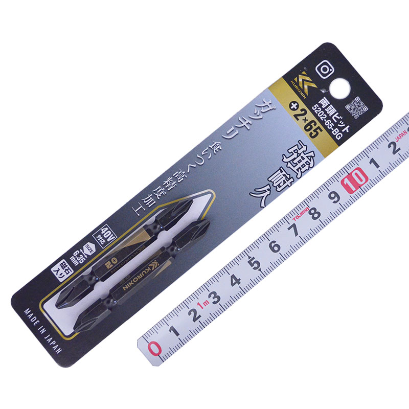 ＦＵＪＩＹＡ（フジ矢）<br/>両頭ビット<br/>5202-65-BG