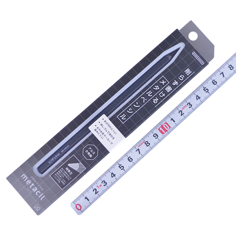 ＢＡＮＤＡＩＮＡＭＣＯ（サンスター文具）<br/>メタルペンシル　メタシル<br/>S4482646 ﾒﾀﾘｯｸｸﾞﾚｰ