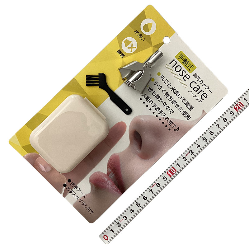 トレードワン<br/>手動式鼻毛カッター　ノーズケア<br/>60169