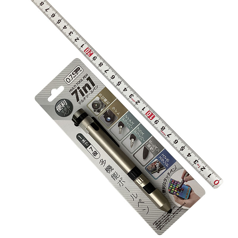 ハック<br/>７ｉｎ１マルチツールペン<br/>HAC3715 ｺﾞｰﾙﾄﾞ