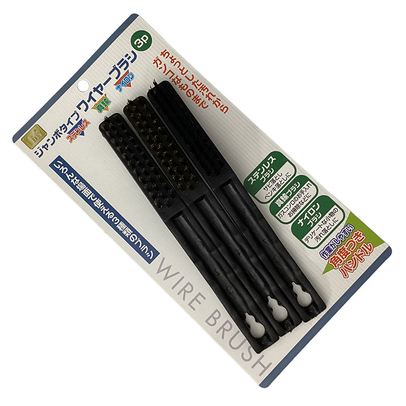 エコー金属<br/>ジャンボタイプ　ワイヤーブラシ３ｐ