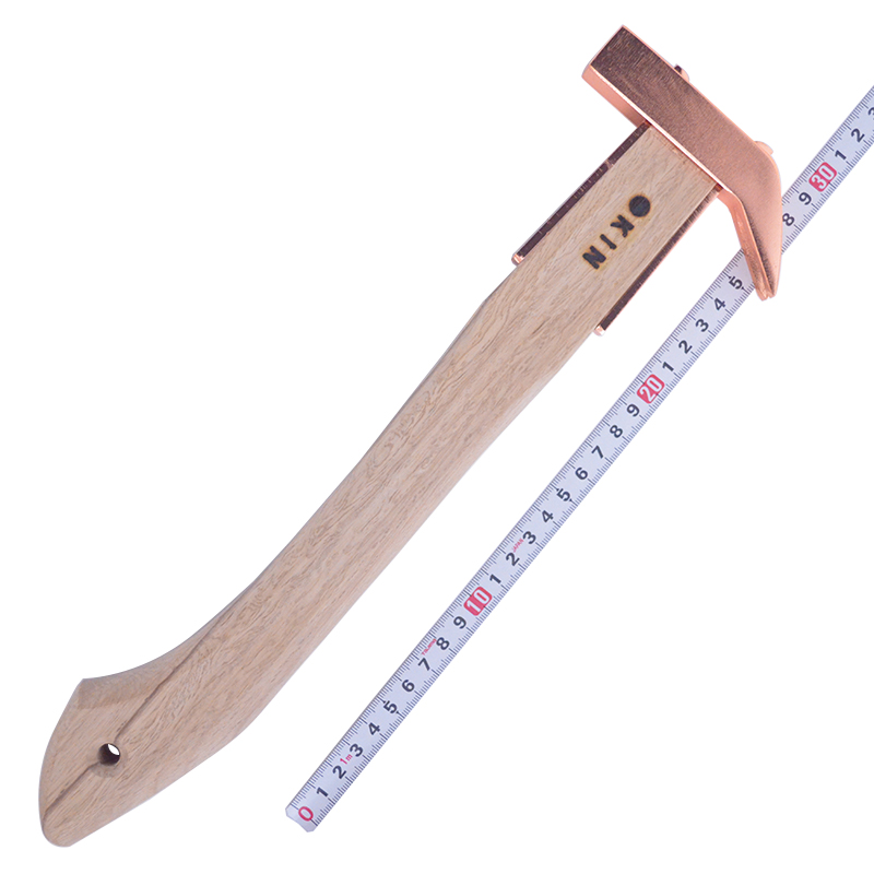 金井産業　マルキン印　<br>舞台屋鎚（ナグリ）<br/>真直 350mm ブロンズ<br /><span class="jan">4573209905804</span><br><span class=teika>定価：16,600円（税別）</span>