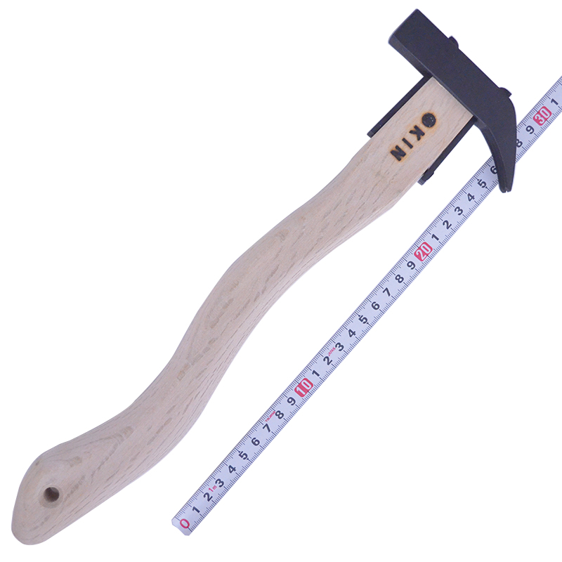 金井産業　マルキン印　<br>舞台屋鎚（ナグリ）<br/>蛇曲 350mm ブラック<br /><span class="jan">4573209905729</span><br><span class=teika>定価：17,300円（税別）</span>