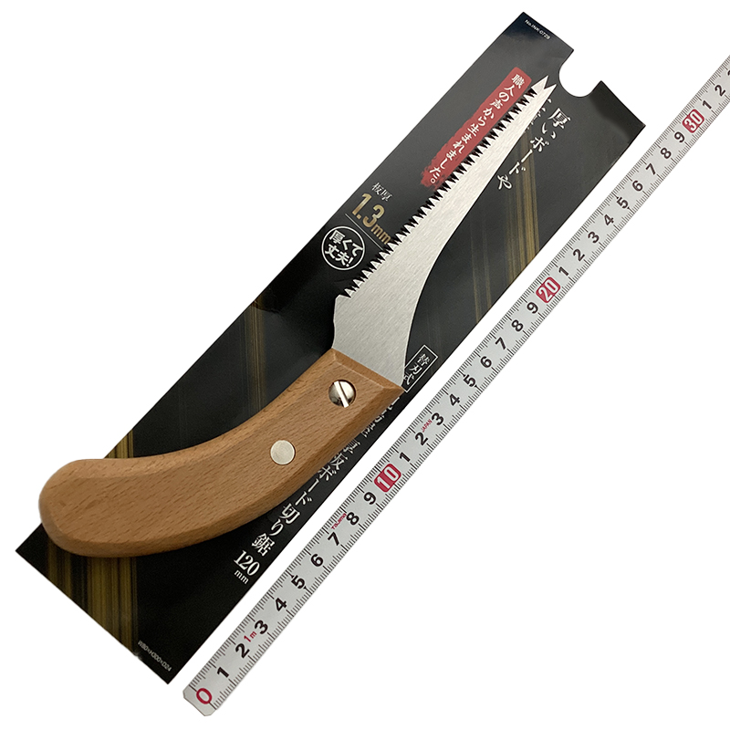 石鋸工業<br/>替刃式現場屋ステンレス製引廻し鋸<br/>120mm