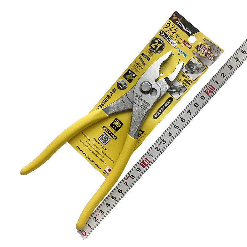 株式会社ツノダ<br>スリムプライヤー　バネ付<br>PLC-200S