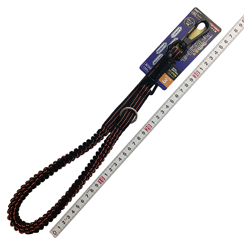 DBLTACT（三共コーポレーション）<br />ブラックフック仕様布製安全コード<br />DT-ST-16BKO