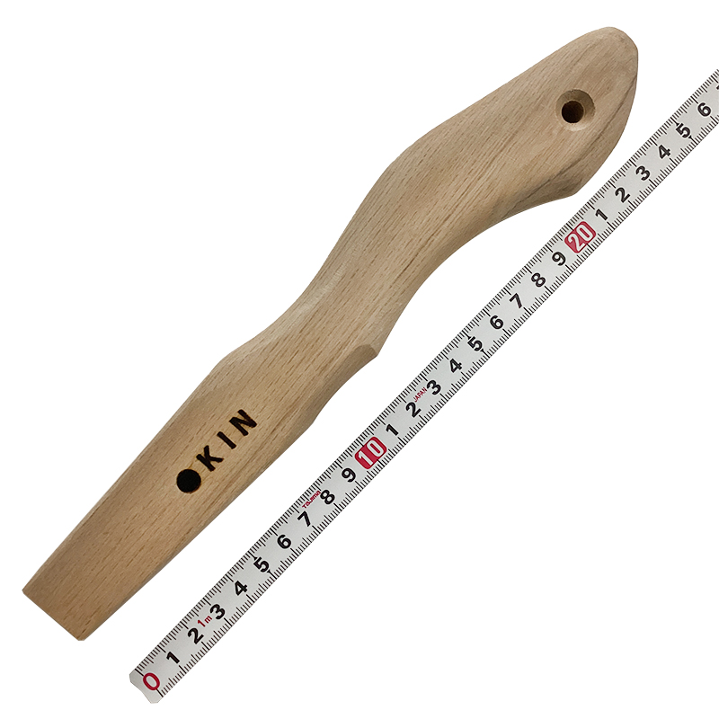 金井産業　マルキン印<br/>樫・玄能柄<br/>蛇曲250MM 10X24 ショート<br /><br /><span class="jan">4573209905439</span><br><span class="teika">定価：3,800円（税別）</span>