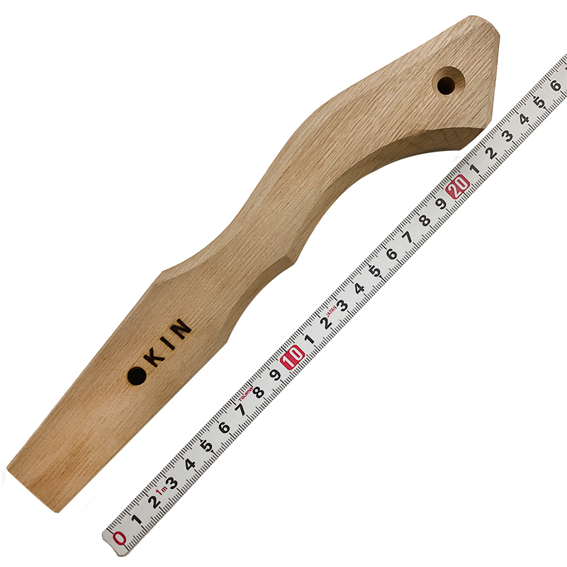 金井産業　マルキン印<br>樫・仮枠ハンマー柄<br/>角蛇曲　250MM 14X26 ｼｮｰﾄ 180007967<br /><span class="jan">4573209906092</span><br><span class=teika>定価：4,200円（税別）</span>
