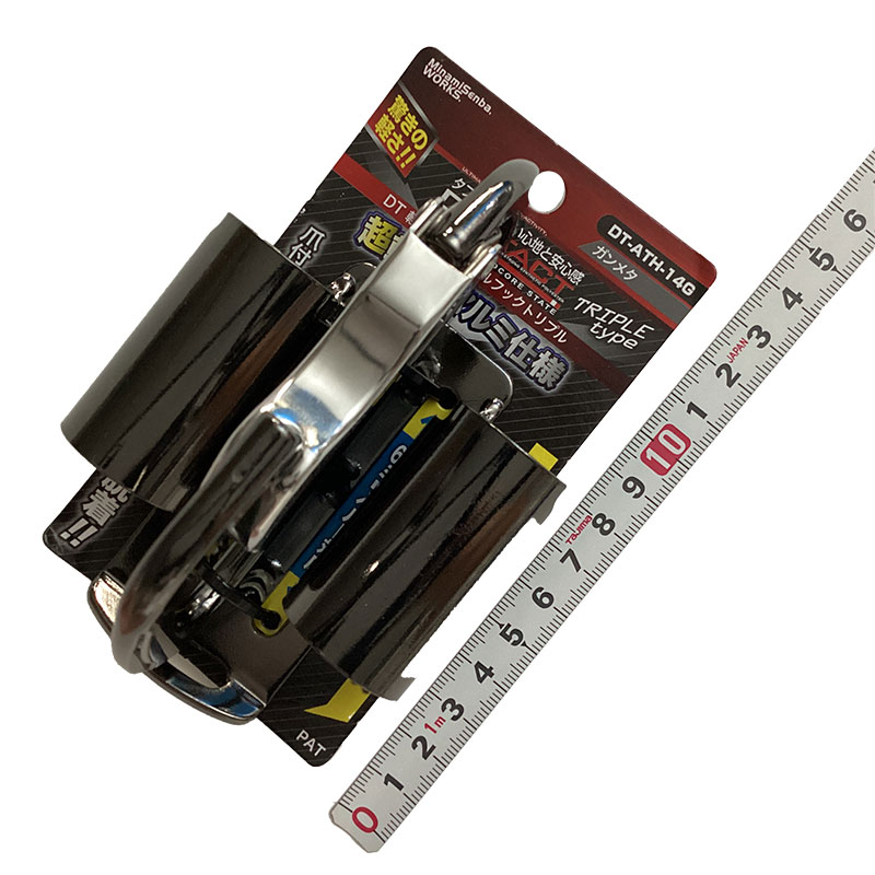 ＤＢＬＴＡＣＴ（三共コーポレーション）<br/>ツールフック　トリプル<br/>DT-ATH-14G ｶﾞﾝﾒﾀ