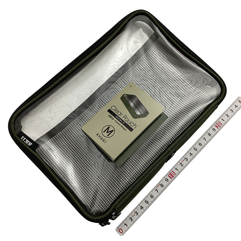 SK11（藤原産業）<br/>クリアポーチ　Ｍ<br/>180X260