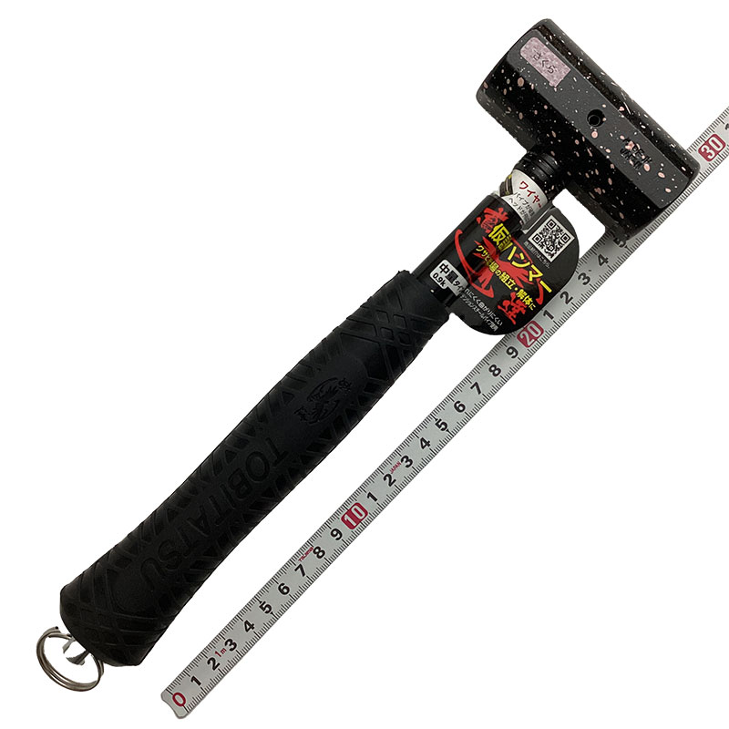 王将（須佐製作所）<br/>鳶達仮設・足場工事用ハンマー<br/>0.9KG 桜