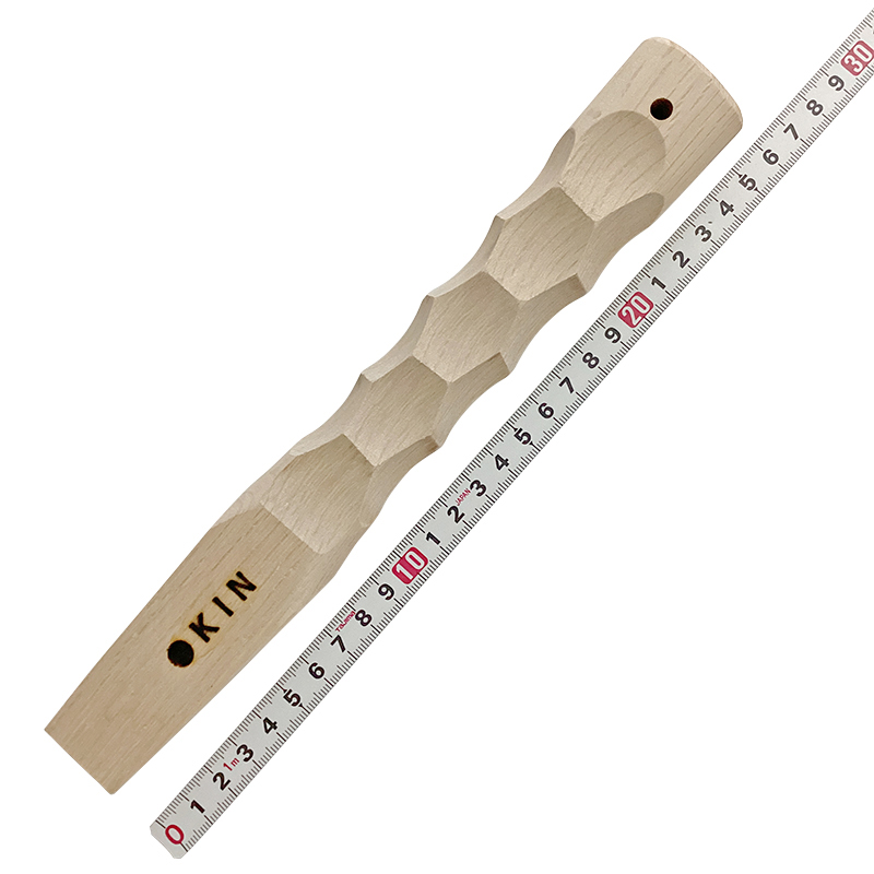 金井産業 マルキン印<br/>樫・ハンマー柄　名栗<br/>250mm 14X26 ｼｮｰﾄ<br /><span class="jan">4573209906429</span><br /><span class="teika">定価：8,000円（税別）</span>