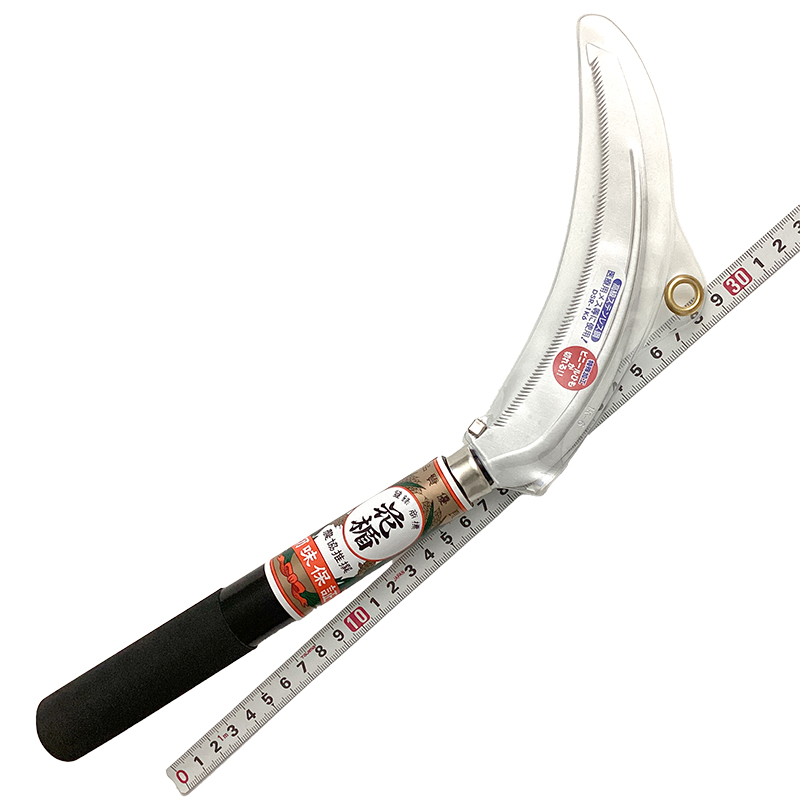 花楯産業<br/>ステン上物収穫鎌Ｂ型中目グリップ付<br/>150×205