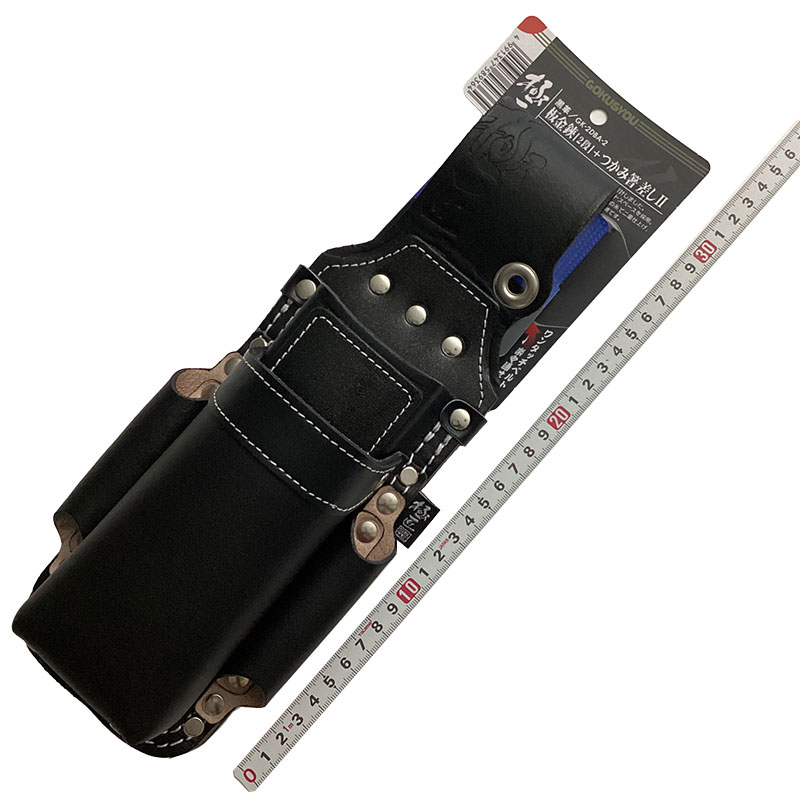ベストツール<br/>黒革板金鋏+つかみ箸差しⅡ<br/>GK-2DBA-2