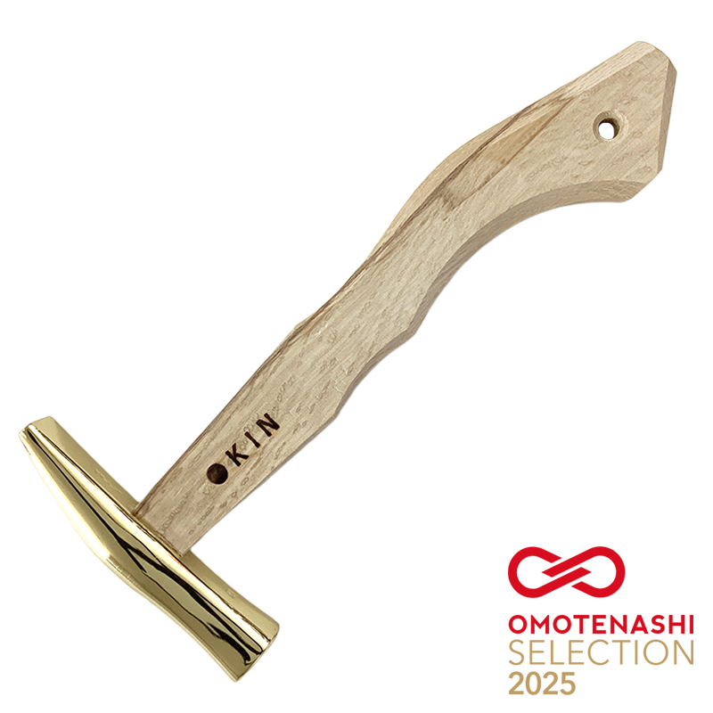 金井産業　マルキン印　<br>板金ハンマー<br/>ステン武力屋21 角蛇曲ｼｮｰﾄ 250mm ｺﾞｰﾙﾄﾞ<br /><span class="jan">4573209906122</span><br><span class=teika>定価：14,640円（税別）</span>