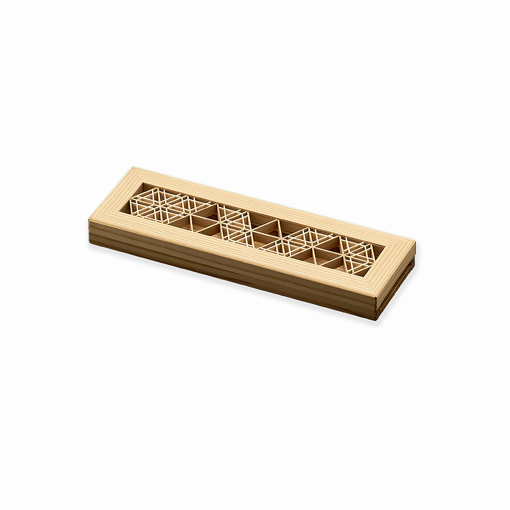 【庖斬巴】　組子の守-MAMORI-　三徳用　胡麻　IK-020　<br>定価：35,000円