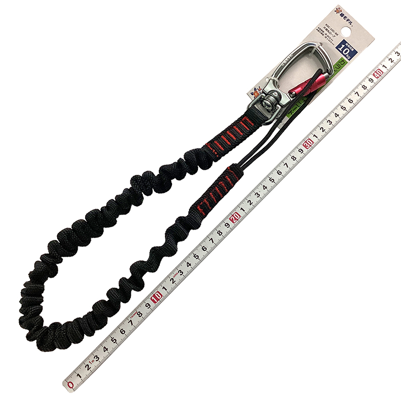 アイダ(椿モデル）片側平ロープ　KSC-15F-BK